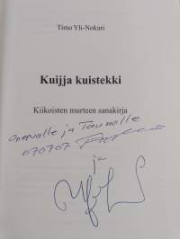 Kuijja kuistekki : Kiikoisten murteen sanakirja (signeerattu, tekijän omiste)