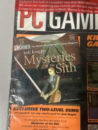 PC gamer 1998 no 5  alkuperäispakkaus, disketti mukana