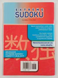 Extreme sudoku 3/2017
