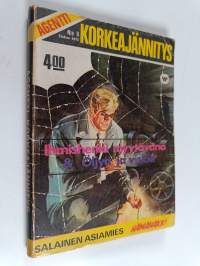 Agentti-korkeajännitys 8/1975 : Ihmishenki myytävänä &amp; Öljyä ja viskiä
