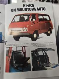 Toyota hiace 1976 myyntiesite.