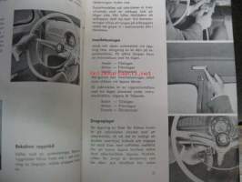 Volkswagen Limousine och Cabriolet - Instruktionsbok  1959