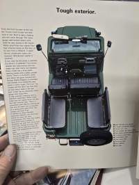 Toyota Land cruiser  Hardtop,  Vinyl top, Pickup ja Stadion Wagon  1974 myyntiesite.