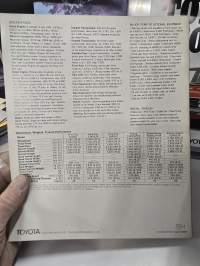 Toyota Land cruiser  Hardtop,  Vinyl top, Pickup ja Stadion Wagon  1974 myyntiesite.