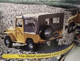 Toyota Land cruiser  BJ 40, BJ 40 V ja BJ 43 1974 myyntiesite.