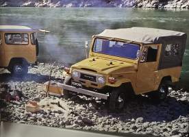 Toyota Land cruiser  BJ 40, BJ 40 V ja BJ 43 1974 myyntiesite.