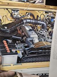 Toyota Land cruiser  BJ 40, BJ 40 V ja BJ 43 1974 myyntiesite.