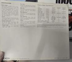 Toyota Land cruiser  BJ 40, BJ 40 V ja BJ 43 1974 myyntiesite.