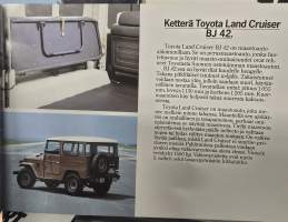 Toyota Land cruiser  BJ 42, BJ 45 ja BJ 45 Pick up 1983 myyntiesite.