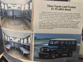 Toyota Land cruiser  BJ 42, BJ 45 ja BJ 45 Pick up 1983 myyntiesite.
