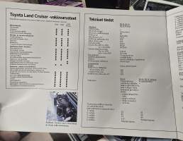 Toyota Land cruiser  BJ 42, BJ 45 ja BJ 45 Pick up 1983 myyntiesite.