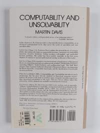Computability &amp; unsolvability