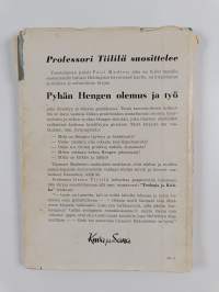 Pyhän Hengen olemus ja työ