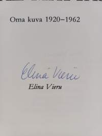 Åke Mattas : oma kuva 1920-1962 (signeerattu)