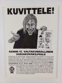 Viimeinen bussi ja muita sarjakuvia Kemin 12. valtakunnallisesta sarjakuvakilpailusta 1993