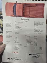 Toyota Hi-lux   1979 myyntiesite