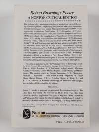 Robert Browning's Poetry - Authoritative Texts, Criticism