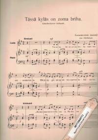 Tässä kyläs on zomba briha - Aunukselainen ballaadi