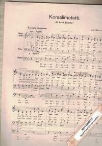 Koraalimotetti kuorolle