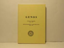 Genos - Sisällys - Innehåll 1930-1979. Henkilöhakemisto - Personregister 1960-1979