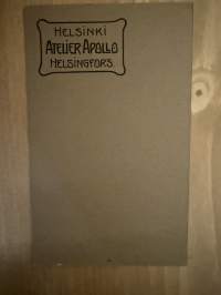 Valokuvaamo Atelier Apollo, Helsinki -visiittikorttivalokuva / visitcard photo - cdv