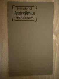 Valokuvaamo Atelier Apollo, Helsinki -visiittikorttivalokuva / visitcard photo - cdv