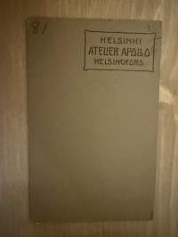 Valokuvaamo Atelier Apollo, Helsinki -visiittikorttivalokuva / visitcard photo - cdv