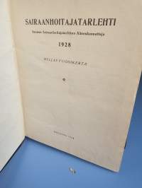 Sairaanhoitajatarlehti vuosikerrat 1928 ja 1929