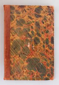 Voyages de Gulliver.  ( Keräilyharvinaisuudet 1800-luku, kohtalaisen harvinainen, French 1846 illustrated edition, half leather binding, )