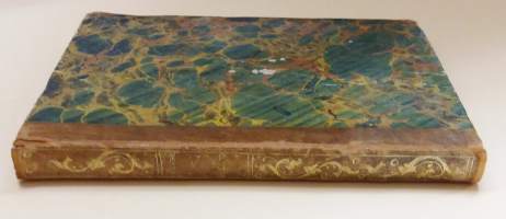 Voyages de Gulliver.  ( Keräilyharvinaisuudet 1800-luku, kohtalaisen harvinainen, French 1846 illustrated edition, half leather binding, )