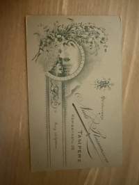 Valokuvaamo Niels Rasmussen, Tampere -visiittikorttivalokuva / visitcard photo - cdv