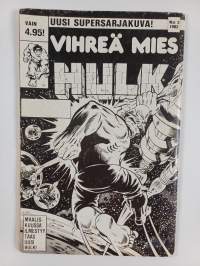 Vihreä mies Hulk 2/1982