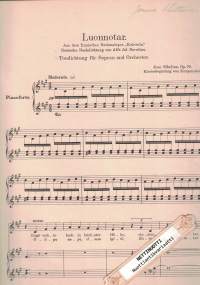 Luonnotar, Op. 70  (Kalevala)