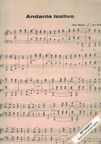 Andante Festivo, Pianolle 2-kät.