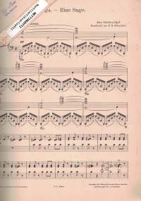 En Saga Op. 9 Piano solo - Satu