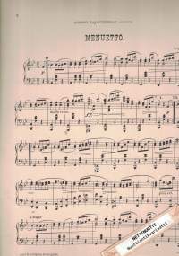 Menuetto ja Gavotti pianolle