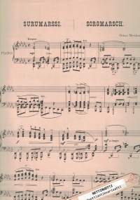 Surumarssi Zachris Topeliuksen kuoleman johdosta - Sorgmarsch i anledning af Zachris Topelii död