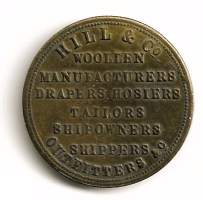 Hill&amp;Co  mainosmerkki - poletti 34 mm