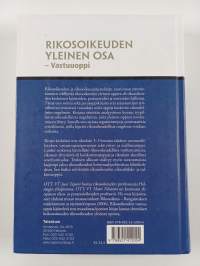 Rikosoikeuden yleinen osa - vastuuoppi