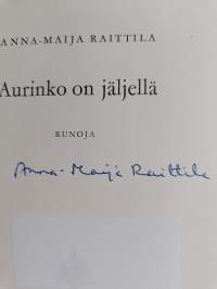 Aurinko on jäljellä (signeerattu)