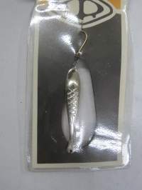 Iso-Juke -pilkki, väri "Aito hopea-kupari",  käyttämätön, alkuperäispakkauksessaan