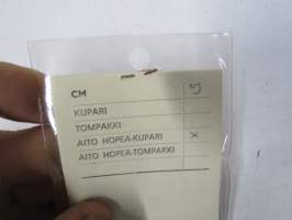 Iso-Juke -pilkki, väri "Aito hopea-kupari",  käyttämätön, alkuperäispakkauksessaan