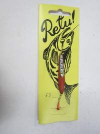 Retu, värisävy punertava -pilkki, käyttämätön, alkuperäispakkauksessaan
