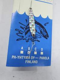 PH-pilkki 100 "B" hopea, käyttämätön, alkuperäispakkauksessaan