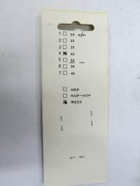 Nasse-pilkki, sävy messinki, käyttämätön, alkuperäispakkauksessaan