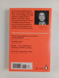 Blink : the power of thinking without thinking