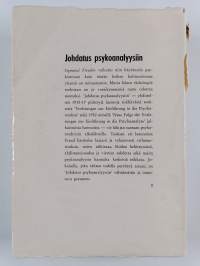Johdatus psykoanalyysiin