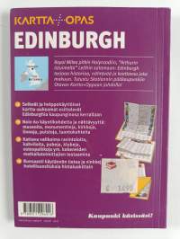 Edinburgh : kartta+opas : nähtävyydet, ostokset, ravintolat, menopaikat