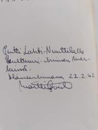 Hyvää yötä : Kahdestoista"Hyvää yötä" : hetki lepoa kunnes nukutte (signeerattu, tekijän omiste)
