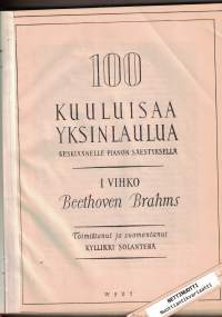 Yhteissidos: 100 kuuluisaa yksinlaulua keskiäänelle pianon säestyksellä 1-2 + Kokoelma yksinlauluja nuorisolle I